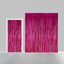 WeFiestaParty Party curtain hot pink
